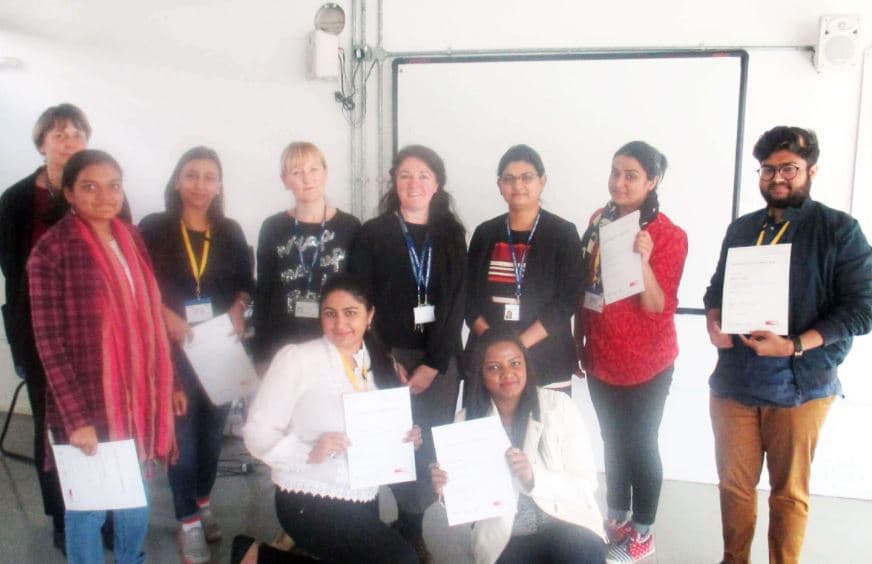 International College of Fashion New Delhi Trip to London photo 5