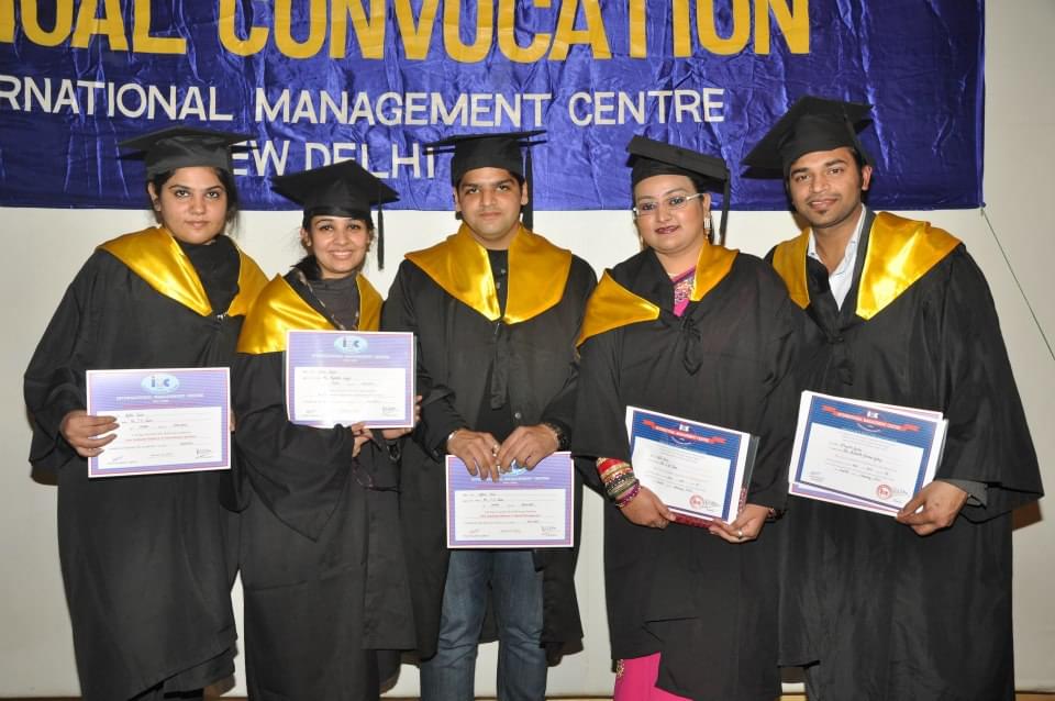 International Management Centre New Delhi Convocation photo 1