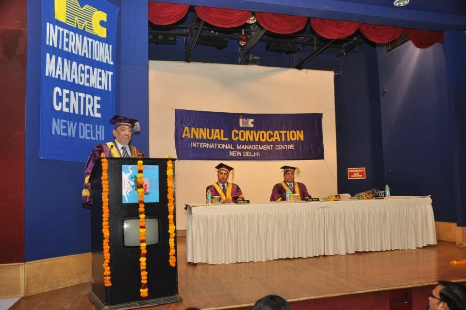International Management Centre New Delhi Convocation photo 7