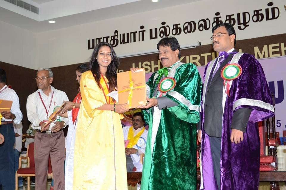 Bharathiar University Coimbatore Convocation photo 3