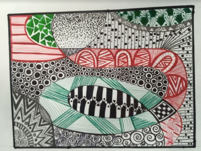 Avantika University Ujjain Students Art photo 6