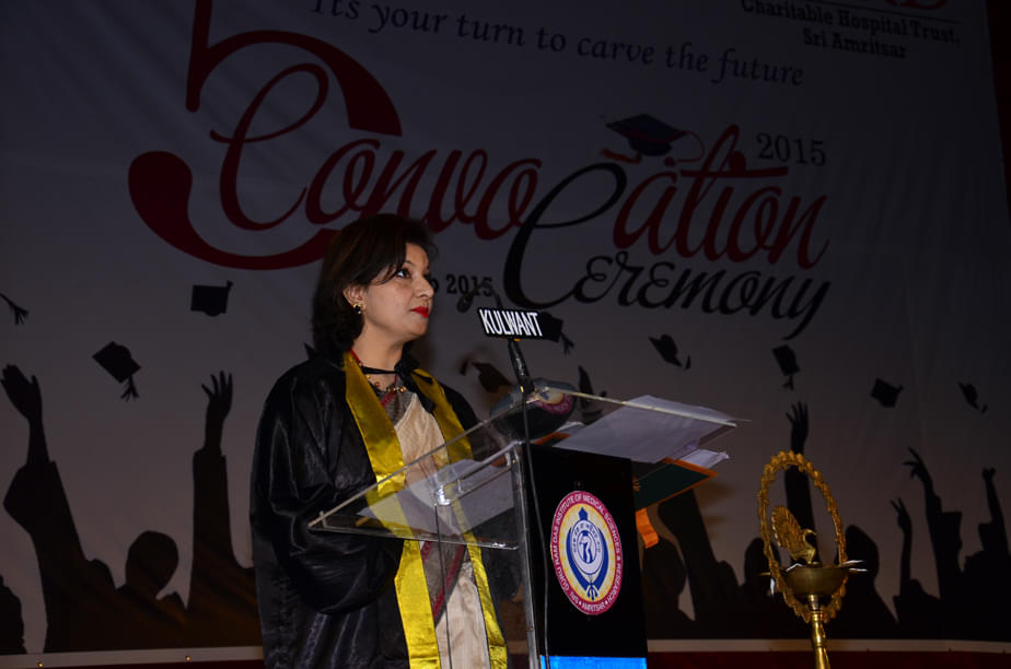 Sri Guru Ram Das Institute of Medical Sciences & Research Amritsar Convocation photo 17