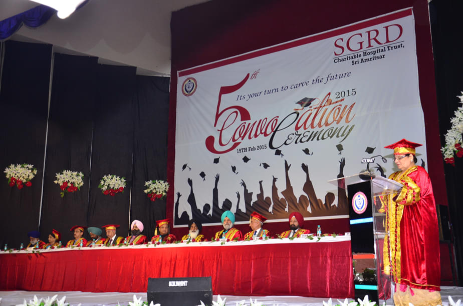 Sri Guru Ram Das Institute of Medical Sciences & Research Amritsar Convocation photo 18