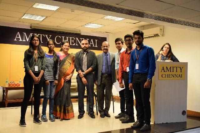 Amity Global Business School Chennai InterCollege Competition photo 6