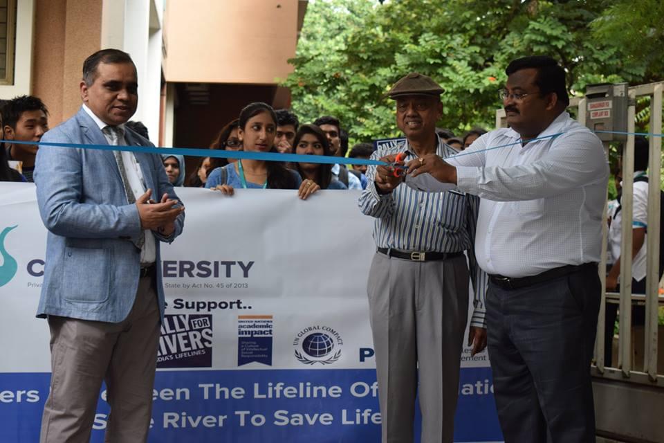 School of Economics & Commerce, CMR University Bangalore Silent March Campaign photo 1