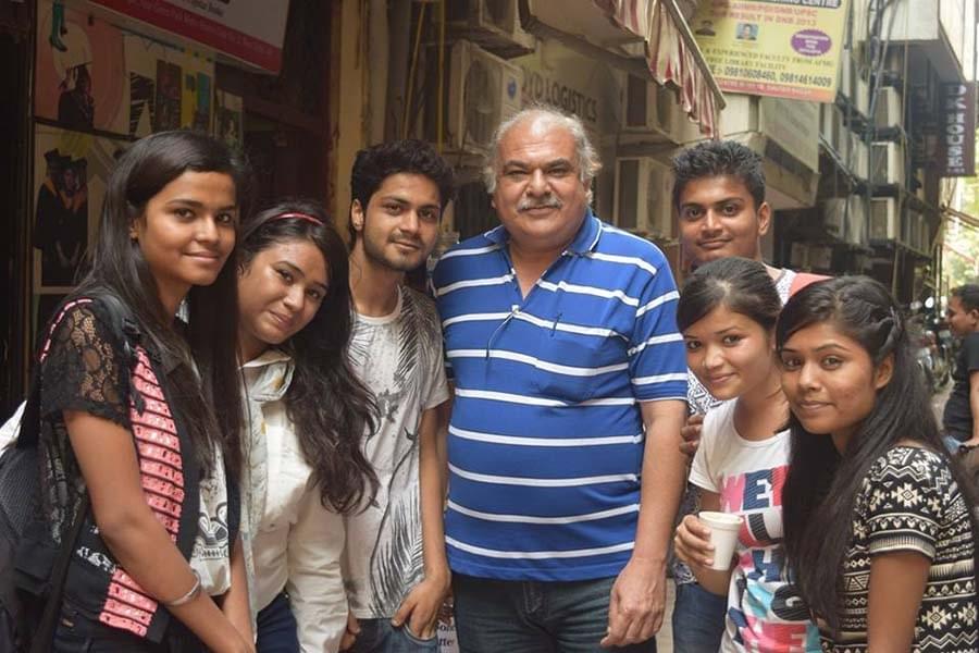 NRAI School of Mass Communication New Delhi Students with Celebrities photo 2