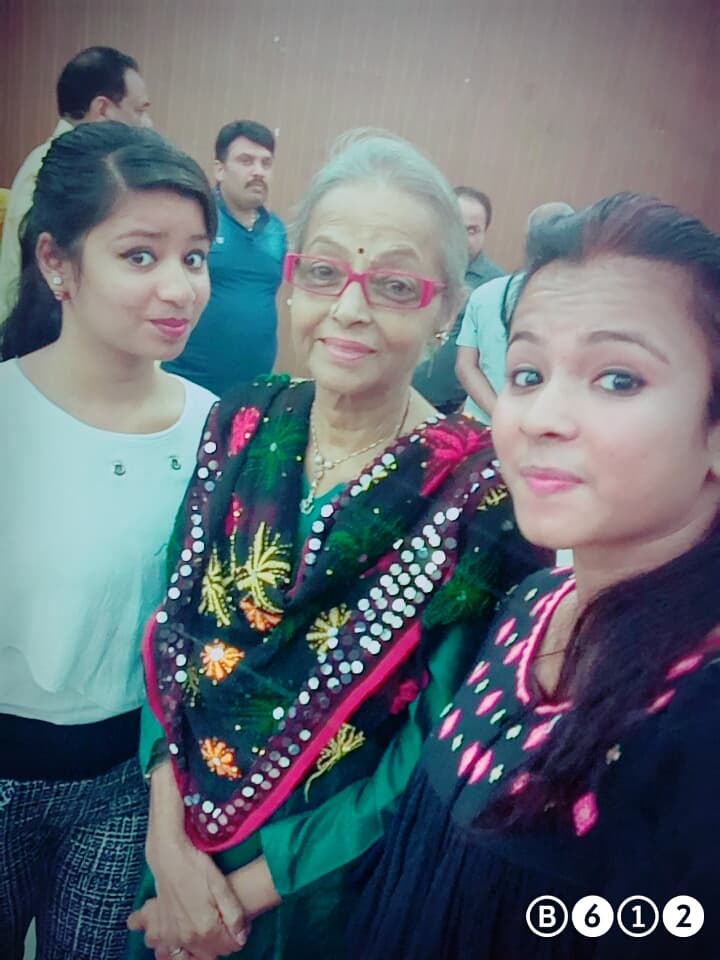 NRAI School of Mass Communication New Delhi Students with Celebrities photo 6