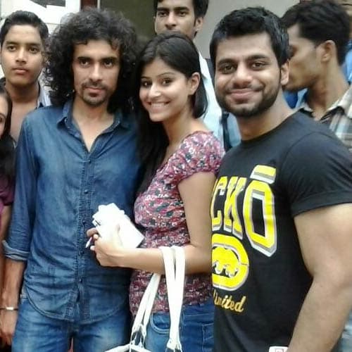 NRAI School of Mass Communication New Delhi Students with Celebrities photo 13