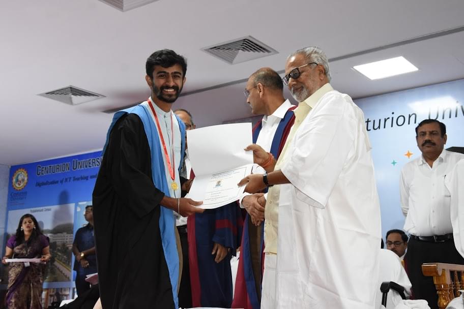 Centurion University of Technology and Management Paralkhemundi 6th Convocation Photos 3 (Gold Medalist) photo 6