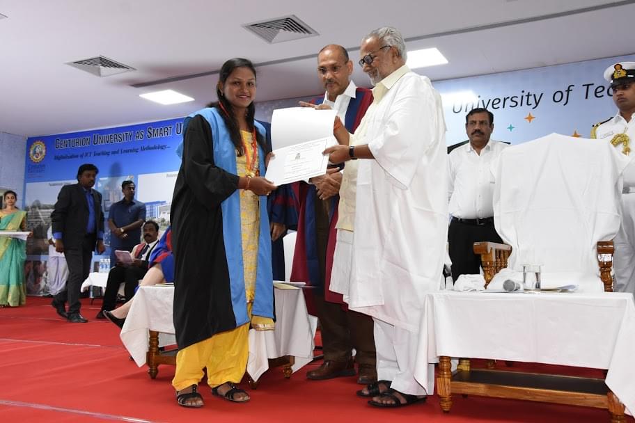 Centurion University of Technology and Management Paralkhemundi 6th Convocation Photos 3 (Gold Medalist) photo 9