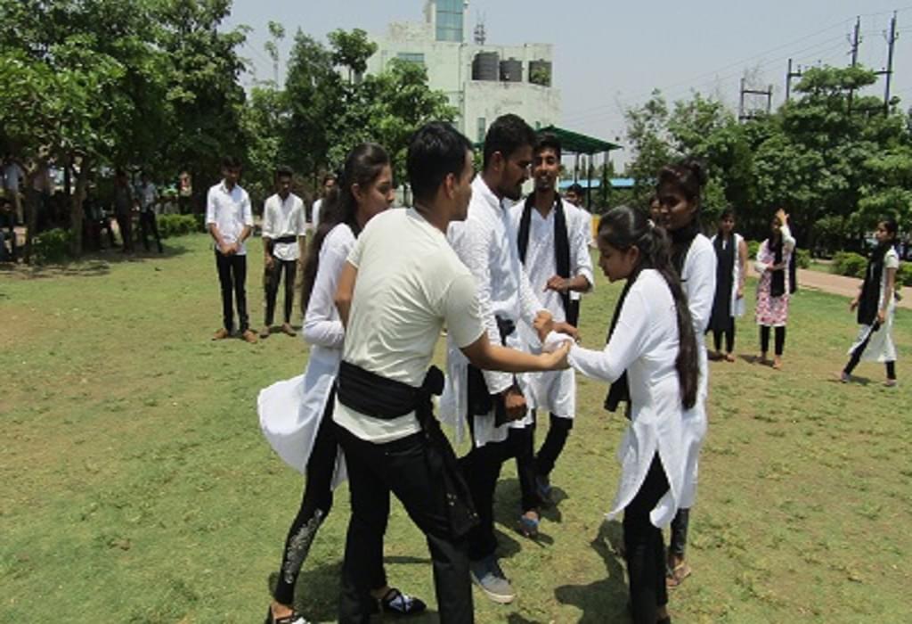 MATS University Raipur Nukkad Natak on women safety photo 1