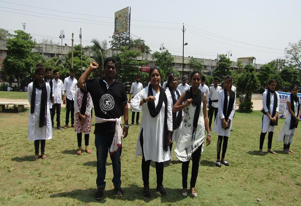 MATS University Raipur Nukkad Natak on women safety photo 4