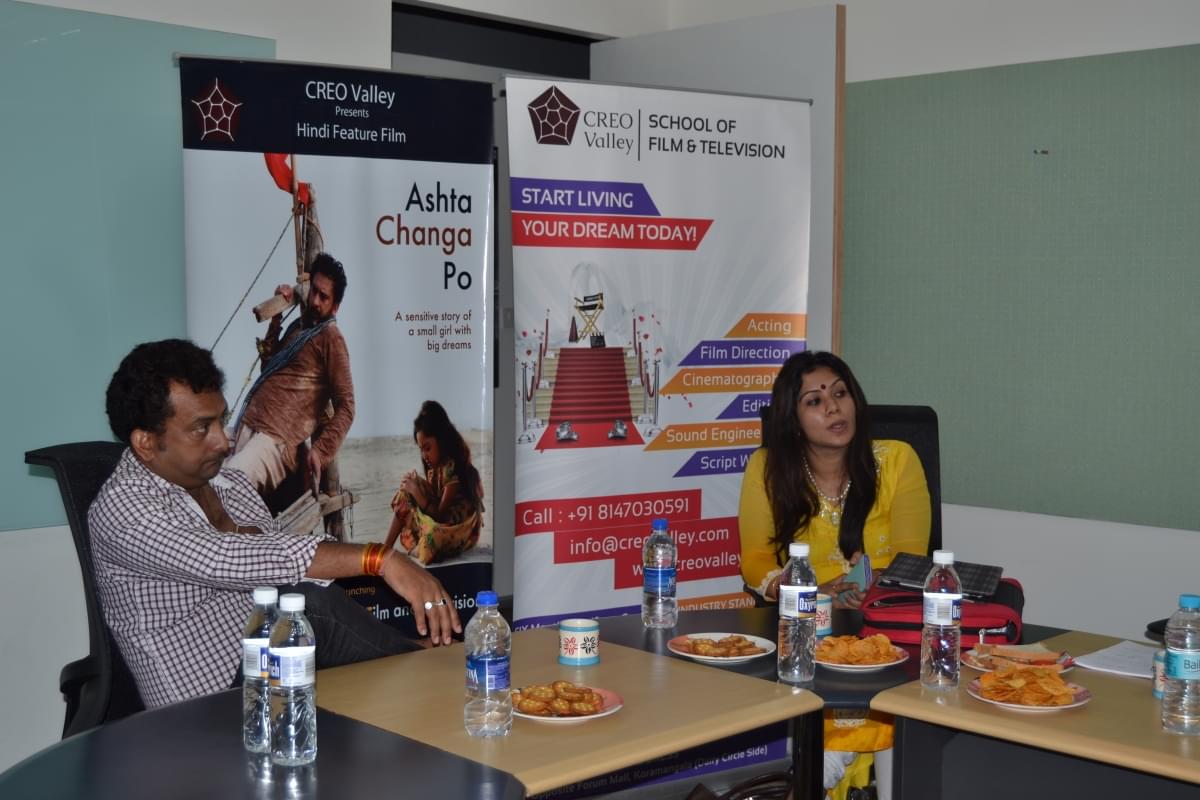 CREO Valley School of Film and Television Bangalore Knowledge Sharing Session with Mr. Hemanth Panday photo 3