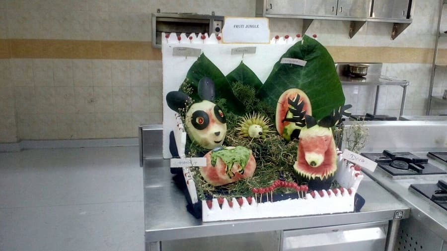 Dr. Narayana College of Hotel Management Hyderabad Students Work photo 12