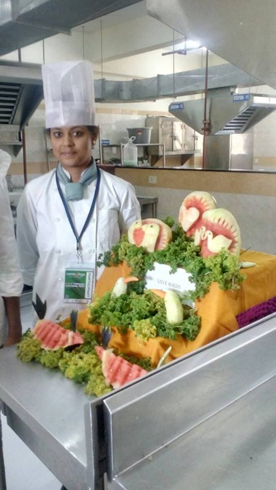 Dr. Narayana College of Hotel Management Hyderabad Students Work photo 13