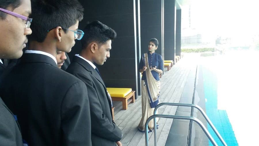 Dr. Narayana College of Hotel Management Hyderabad Visits photo 7