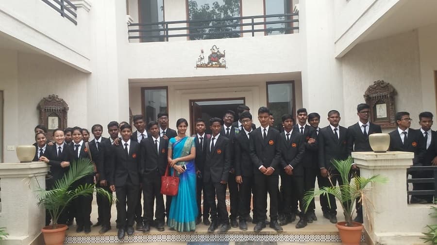 Dr. Narayana College of Hotel Management Hyderabad Visits photo 11