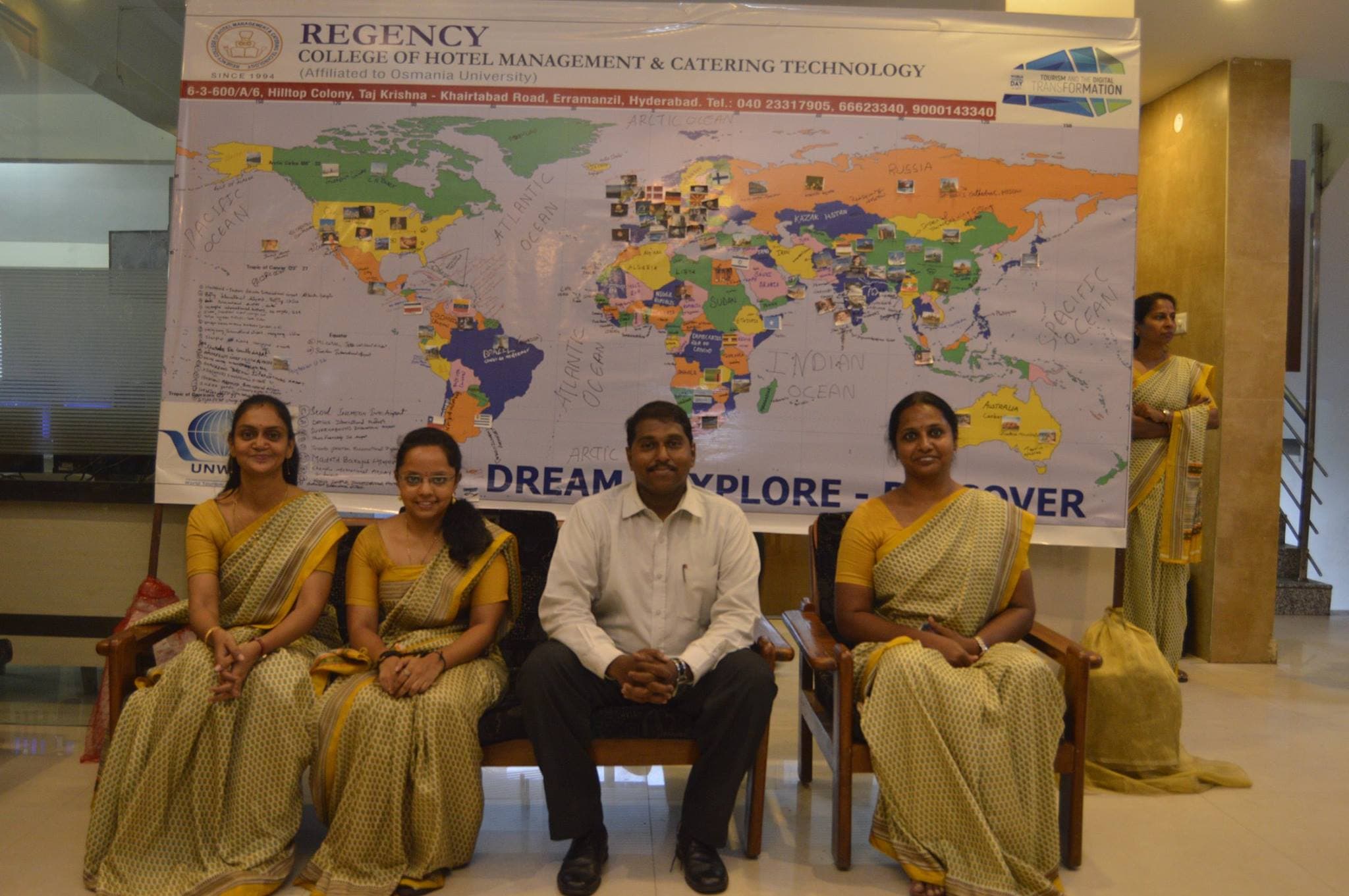 Regency College of Culinary Arts and Hotel Management Hyderabad World Tourism Day Celebration photo 2