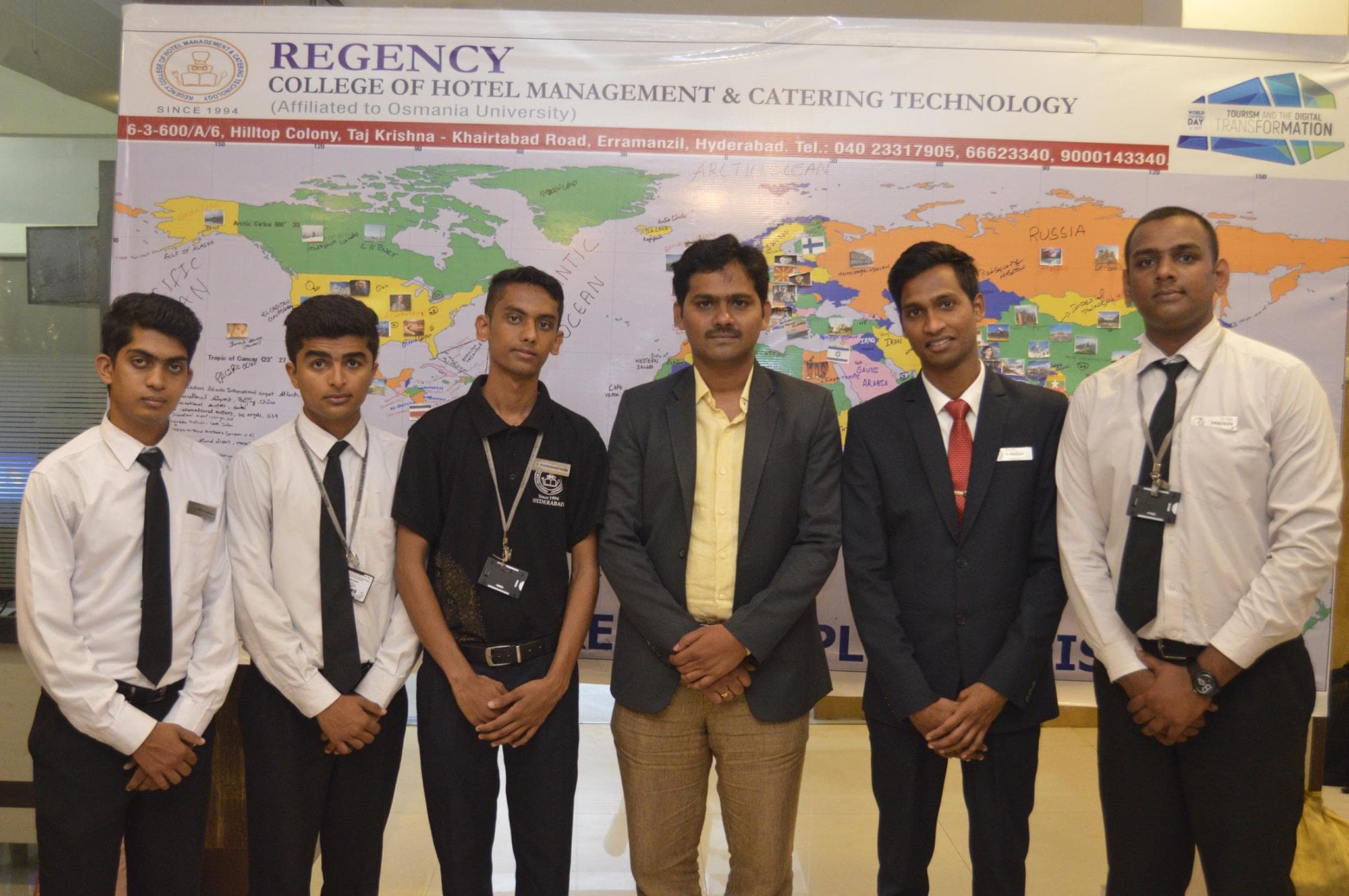 Regency College of Culinary Arts and Hotel Management Hyderabad World Tourism Day Celebration photo 3