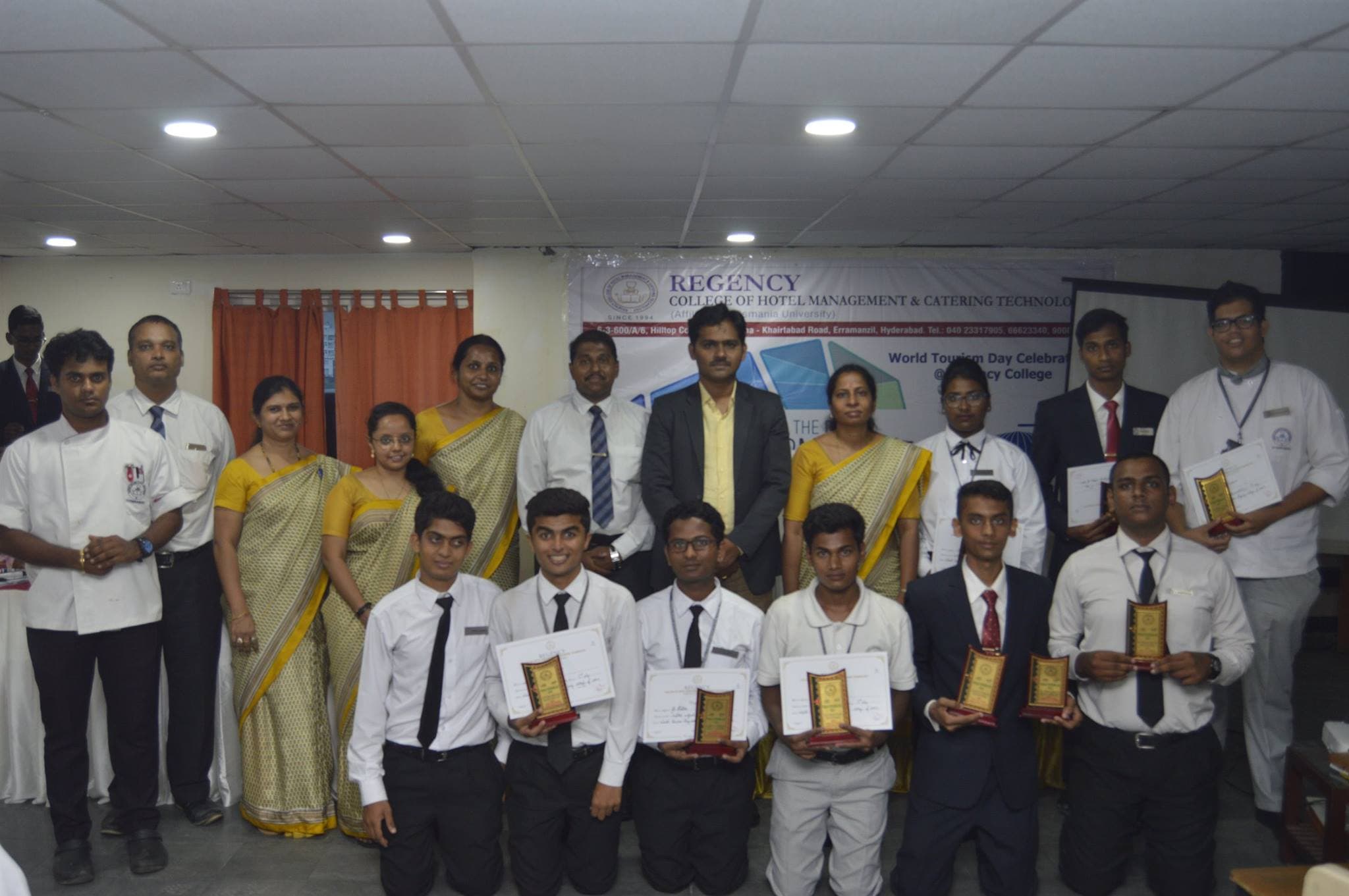 Regency College of Culinary Arts and Hotel Management Hyderabad World Tourism Day Celebration photo 5