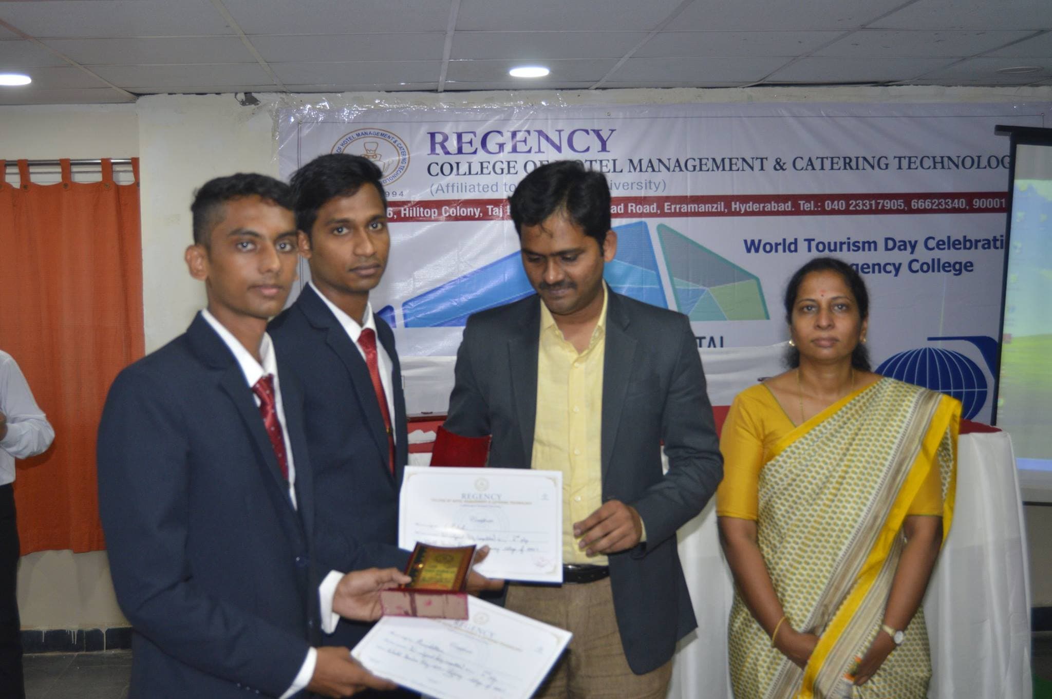 Regency College of Culinary Arts and Hotel Management Hyderabad World Tourism Day Celebration photo 7