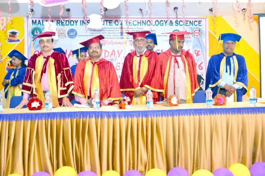 Malla Reddy Institute of Technology and Science Hyderabad Graduation Day photo 12