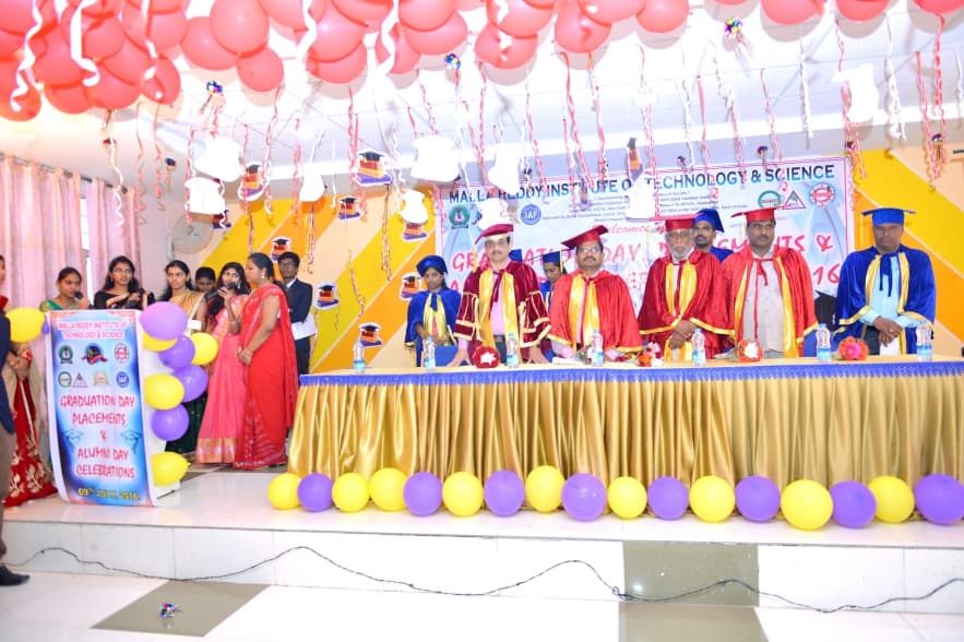 Malla Reddy Institute of Technology and Science Hyderabad Graduation Day photo 15