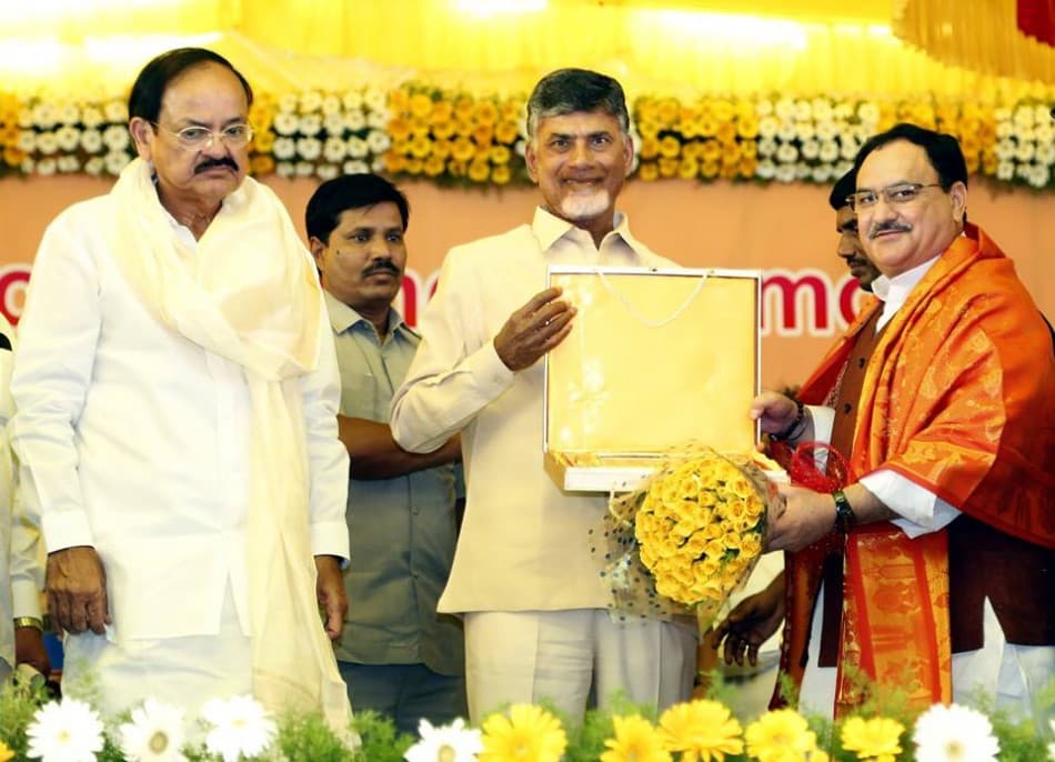 AIIMS Mangalagiri Foundation Laying Ceremony photo 3