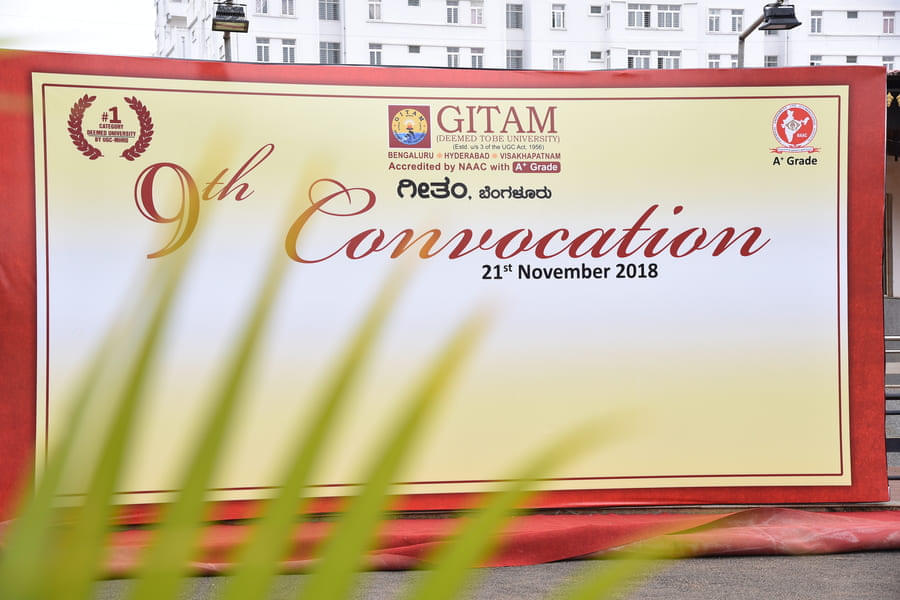 GITAM University Bengaluru Convocation photo 1