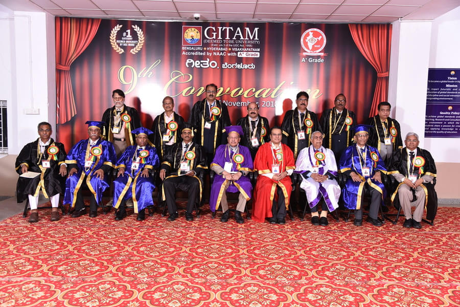 GITAM University Bengaluru Convocation photo 10