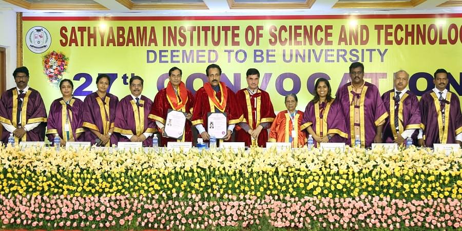 Sathyabama Institute of Science and Technology Convocation photo 7