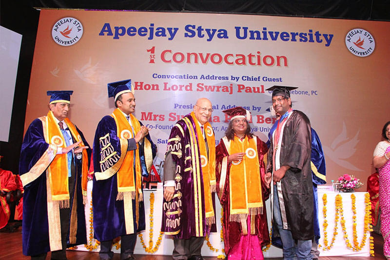 Apeejay Stya University Gurgaon Convocation photo 4