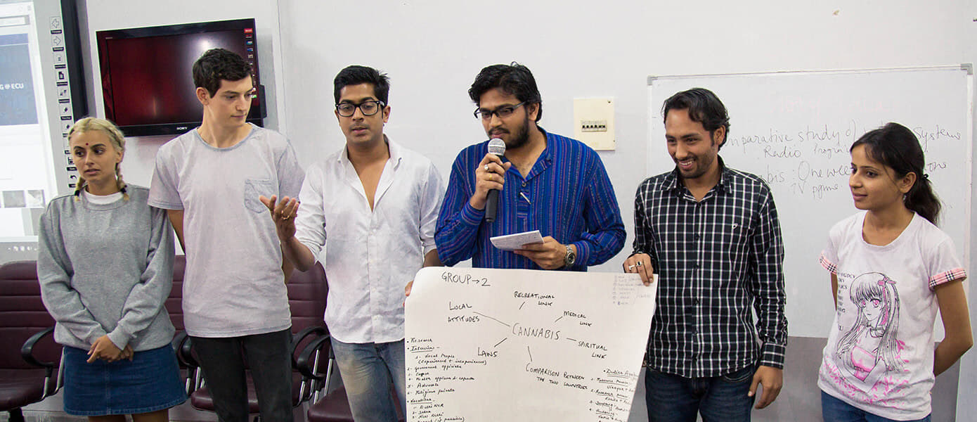 School of Journalism and Mass Communication, Apeejay Stya University Gurgaon ECU Collaboration photo 12