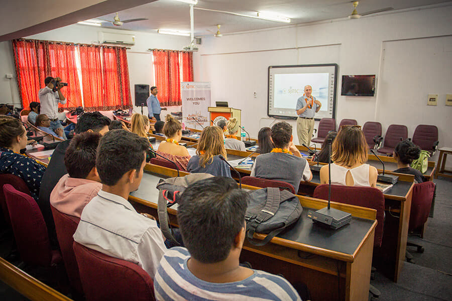School of Journalism and Mass Communication, Apeejay Stya University Gurgaon ECU Collaboration photo 4