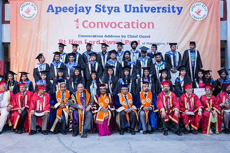 School of Legal Studies, Apeejay Stya University Gurgaon Convocation photo 1