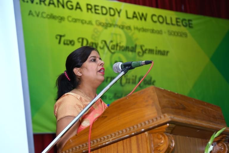 K.V. Ranga Reddy Law College Hyderabad Faculty photo 5