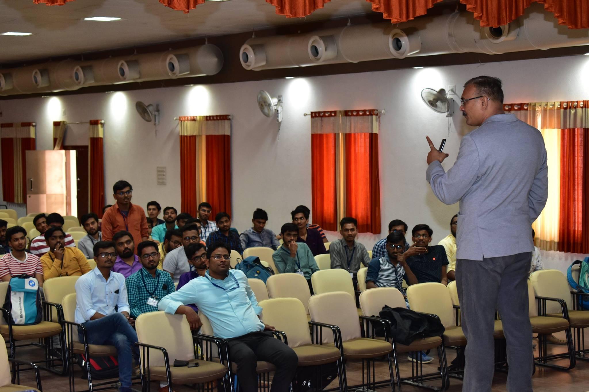 Shri Maneklal M. Patel Institute of Sciences and Research Gandhinagar Seminar photo 2