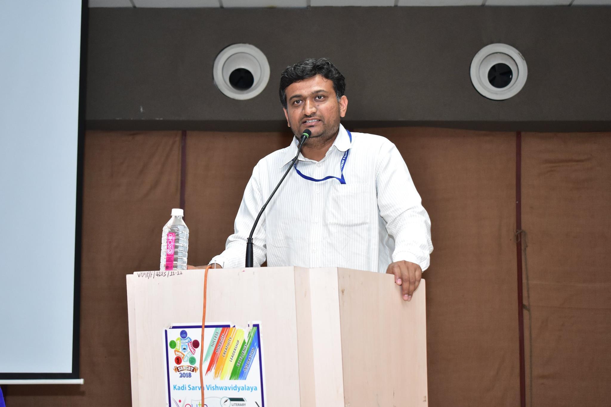 Shri Maneklal M. Patel Institute of Sciences and Research Gandhinagar Seminar photo 4