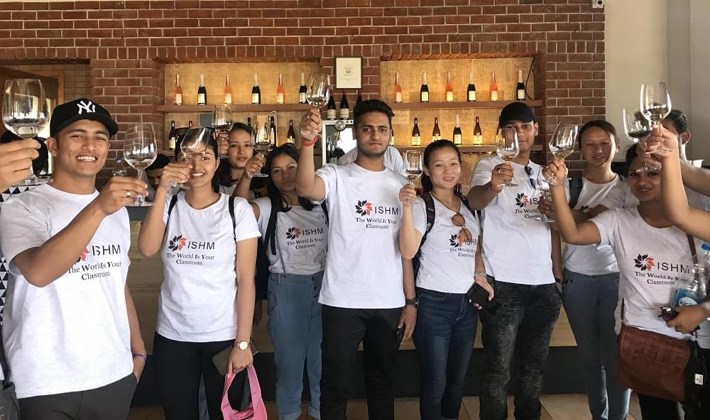 International School of Hospitality Management Kolkata Wine Training photo 6