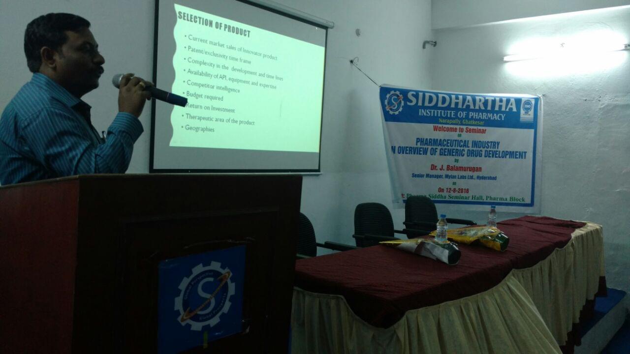 Siddhartha Institute of Pharmacy Hyderabad SIP photo 1