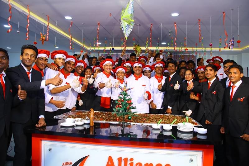 Vainavi Educational Institutions Hyderabad Cake Mixing photo 1