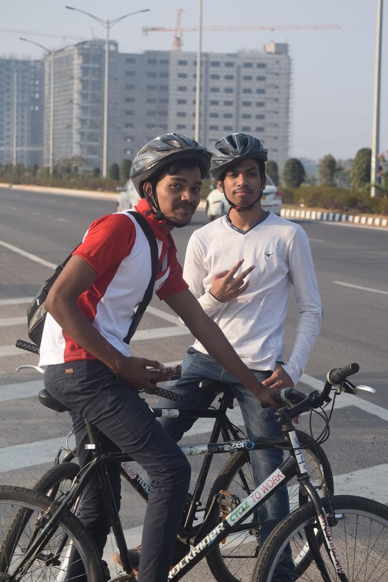 Vainavi Educational Institutions Hyderabad Cycling Event photo 1