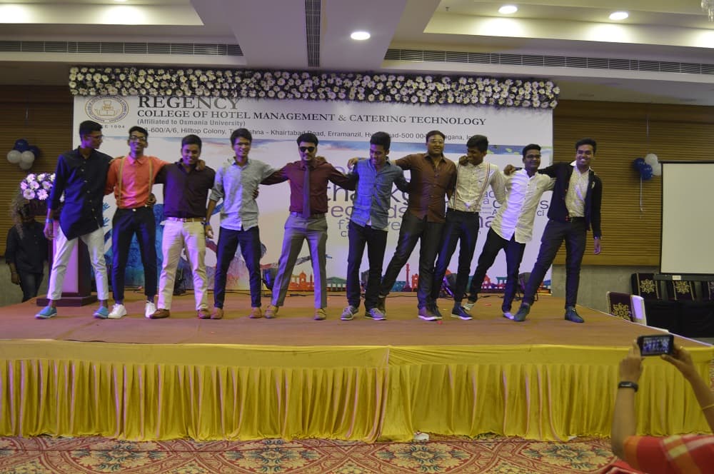 Regency College of Culinary Arts and Hotel Management Hyderabad Farewell Images photo 2