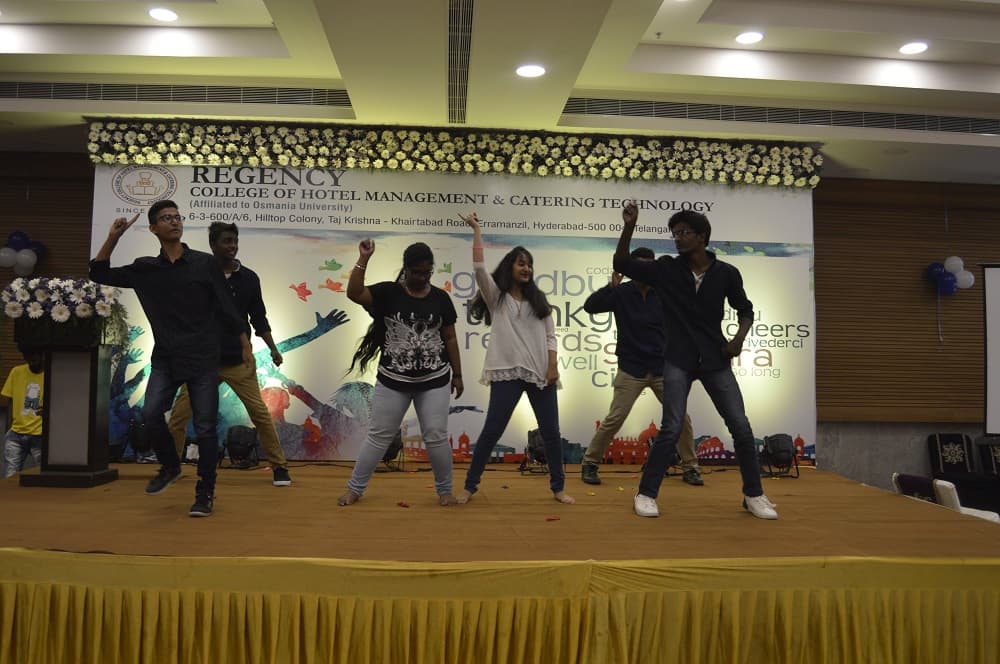 Regency College of Culinary Arts and Hotel Management Hyderabad Farewell Images photo 3