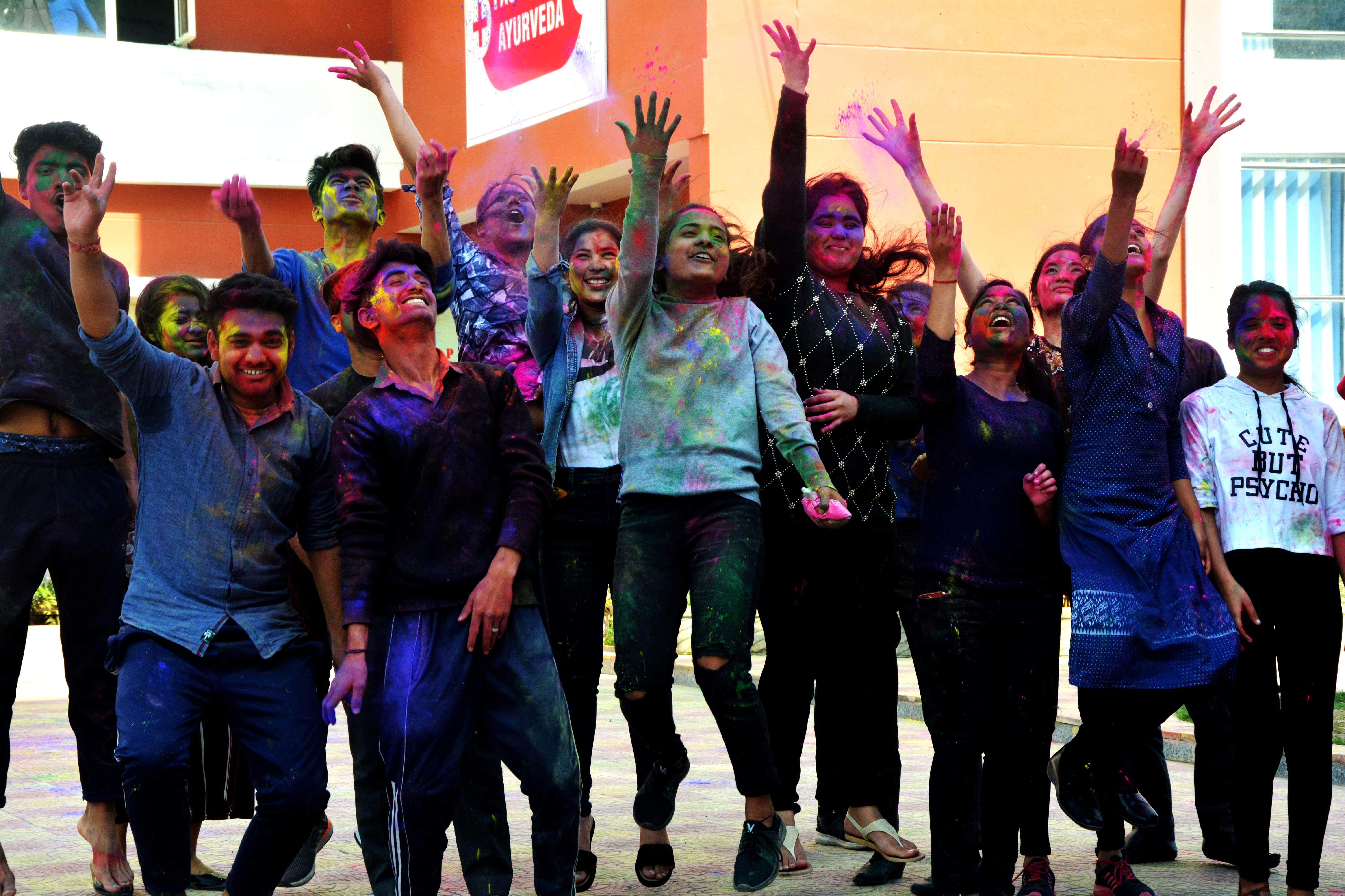 DIMS Dehradun Holi Festivals photo 3