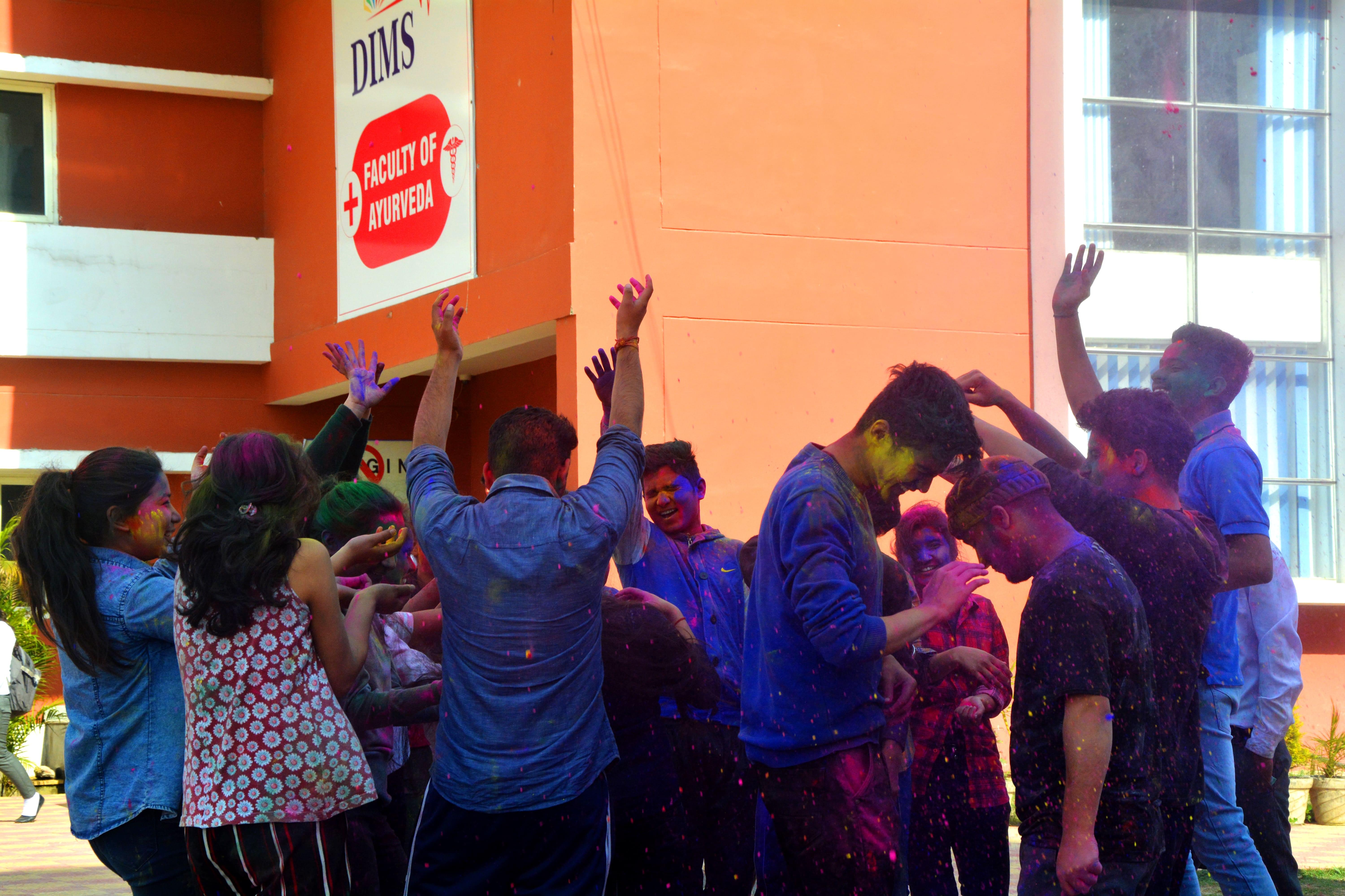 DIMS Dehradun Holi Festivals photo 4