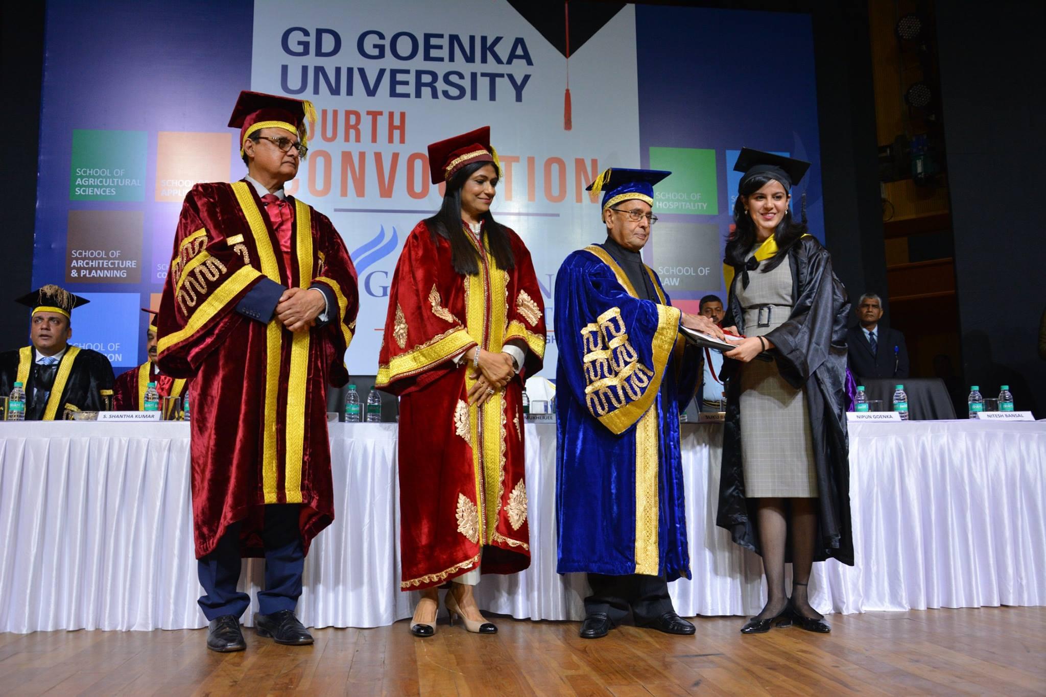 GD Goenka University Gurgaon Convocation photo 12