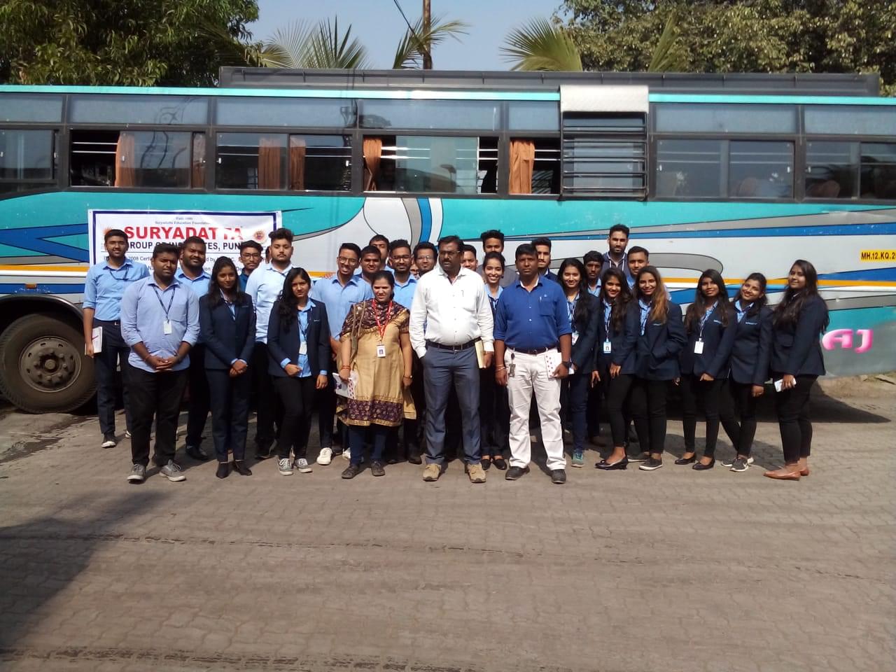 Suryadatta College of Management, Information Research and Technology Pune Industrial Visit photo 1