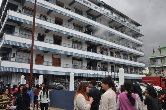 Martin Luther Christian University Shillong Mock Drill 2016 photo 2