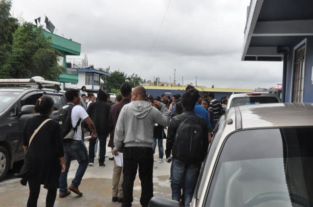 Martin Luther Christian University Shillong Mock Drill 2016 photo 3